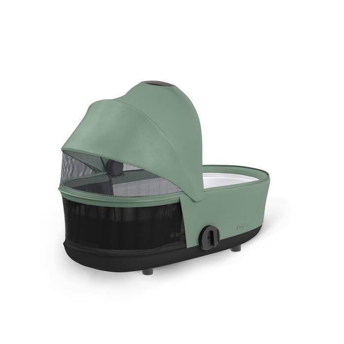 Cybex Draagmand Mios De Luxe in Leaf Green, ruim en comfortabel voor pasgeborenen