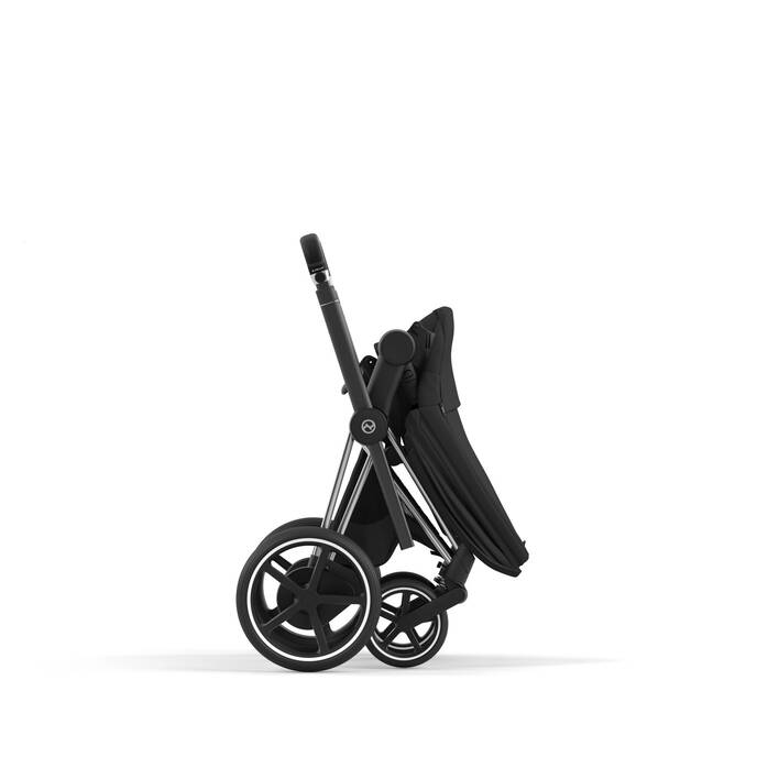 Cybex Kinderwagen Frame E-Priam Chrome Black, smarttechnologie en luxe ontwerp