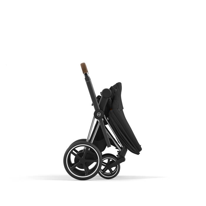 Cybex Kinderwagen Frame E-Priam Chrome Brown, smarttechnologie en luxe ontwerp