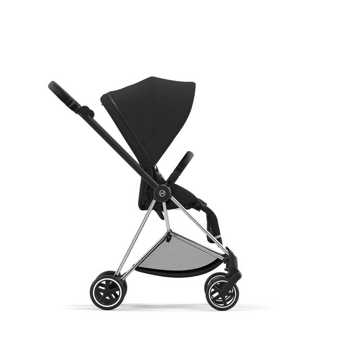 Cybex Kinderwagen Mios Frame in Chrome Black, lichtgewicht en slank design