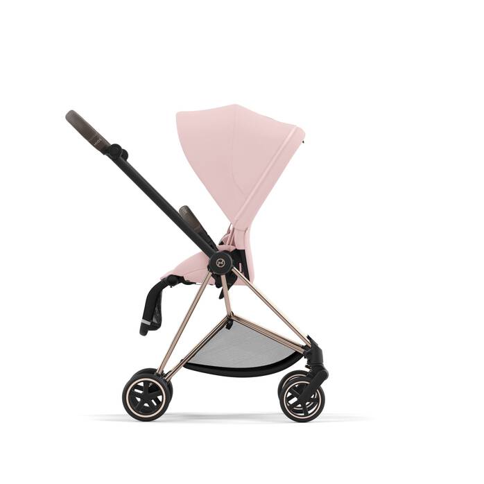 Cybex Zitting Mios in Peach Pink, comfortabel en stijlvol voor kinderen van 6 maanden tot 4 jaar