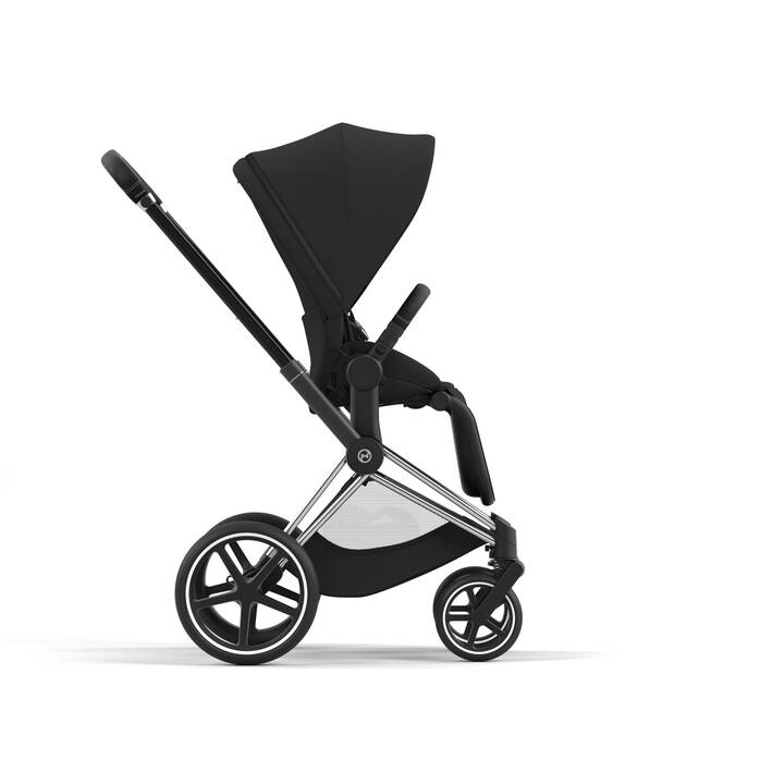 Cybex Kinderwagen Frame Priam Chrome Black, basis voor luxe en stijlvolle kinderwagen