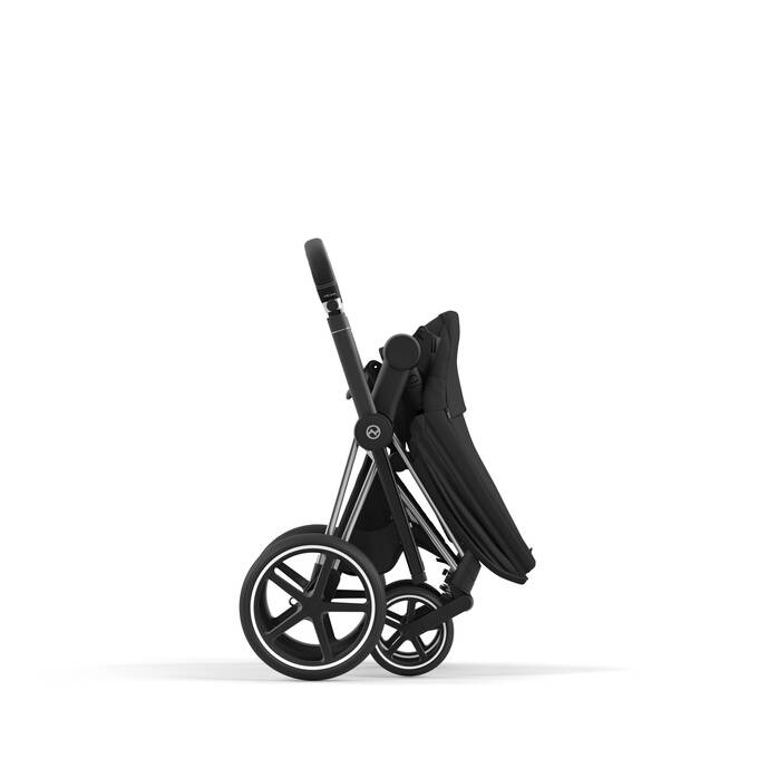 Cybex Kinderwagen Frame Priam Chrome Black, basis voor luxe en stijlvolle kinderwagen