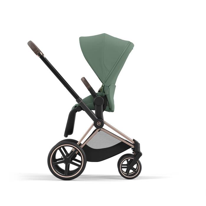Cybex Zitting Priam Leaf Green, luxueus en comfortabel voor je kinderwagen