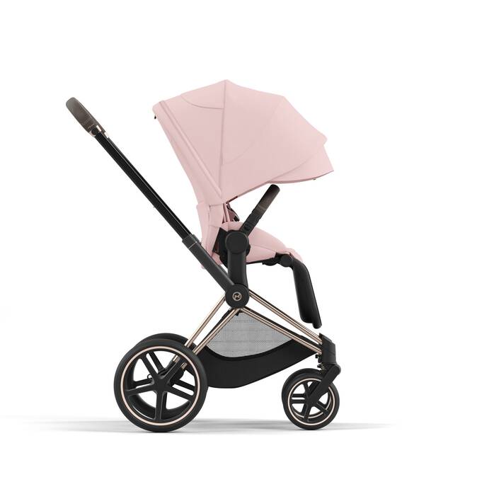 Cybex Zitting Priam Peach Pink, luxueus en comfortabel voor je kinderwagen