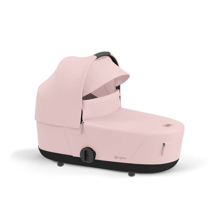 Cybex Draagmand Mios De Luxe in Peach Pink, ruim en comfortabel voor pasgeborenen