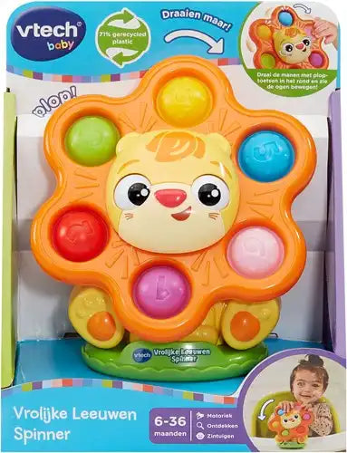 Vtech - Vrolijke Leeuwen Spinner | Interactief Speelgoed