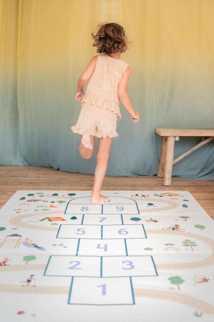 Play & Go - Speeltapijt Puzzelmat Eevaa Hopscotch