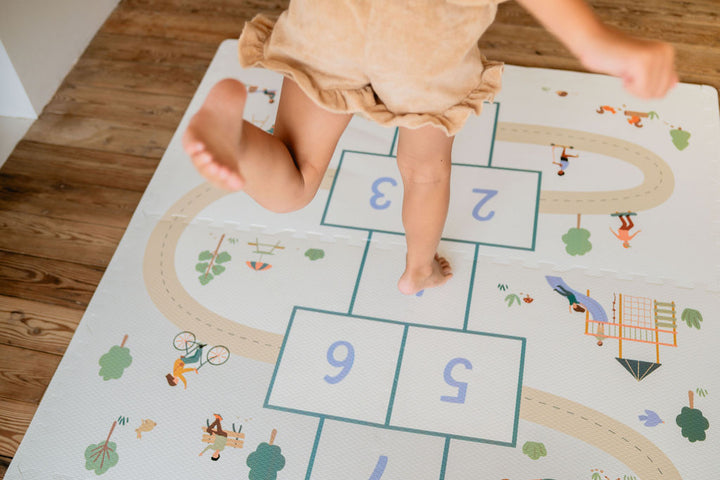 Play & Go - Speeltapijt Puzzelmat Eevaa Hopscotch