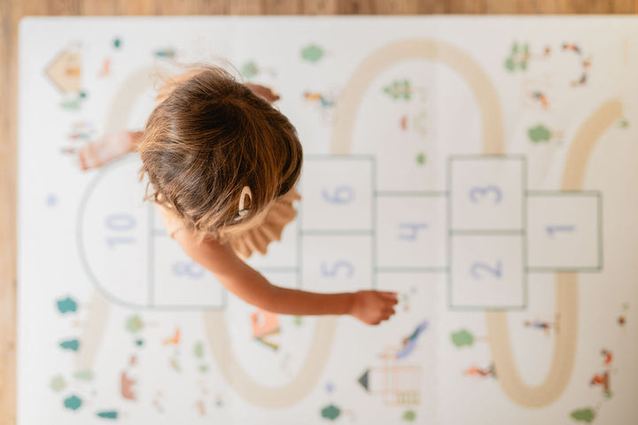 Play & Go - Speeltapijt Puzzelmat Eevaa Hopscotch