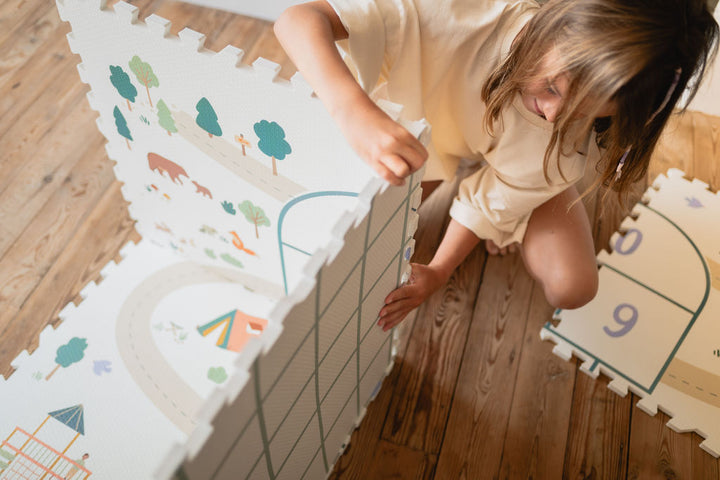 Play & Go - Speeltapijt Puzzelmat Eevaa Hopscotch