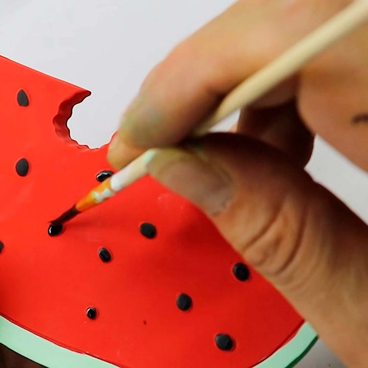 Oli & Carol - Bijtspeeltje & Badspeeltje Wally Watermelon | Natuurlijk Rubber
