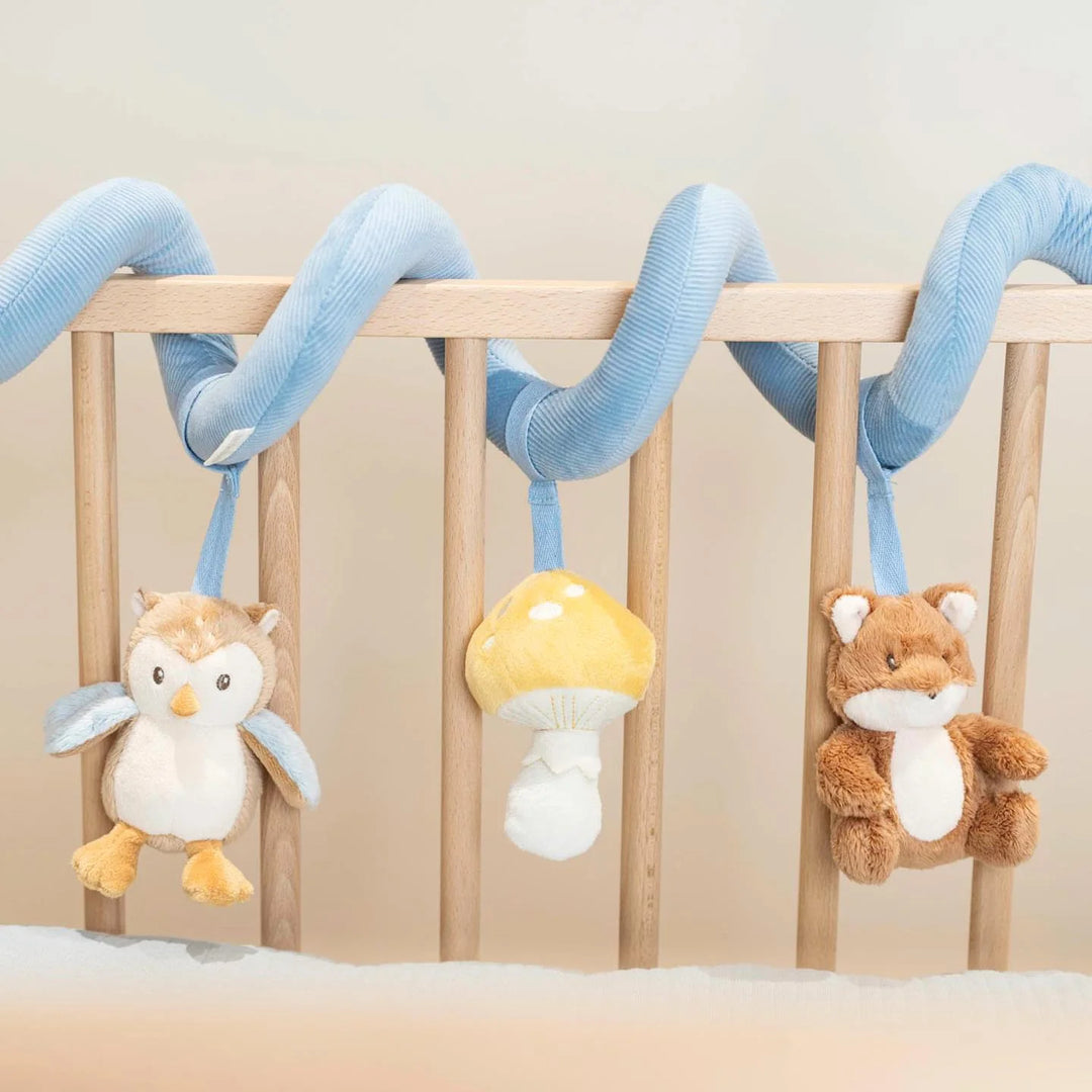 Activiteitenspiraal Forest Friends met vosje, uil en paddenstoel van Little Dutch