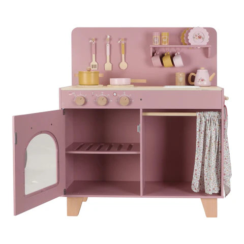 Little Dutch - Houten Speelkeuken | Roze