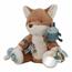 Little Dutch activiteitenknuffel Vos Forest Friends met een knisperende kever en labeltjes, 25 cm.