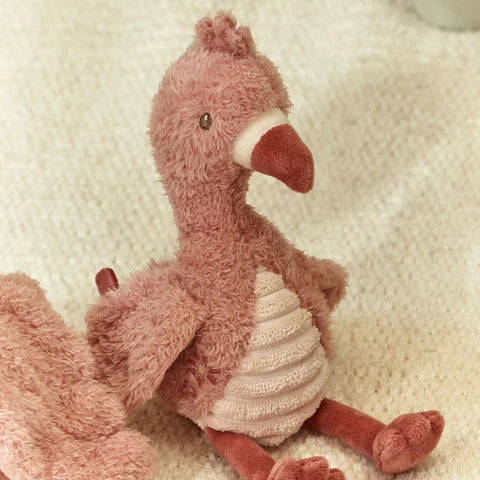 Little Dutch - Knuffel Flamingo 17cm Safari Friends