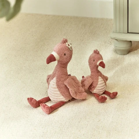 Little Dutch - Knuffel Flamingo 17cm Safari Friends