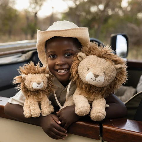 Little Dutch - Knuffel Leeuw 17cm Safari Friends