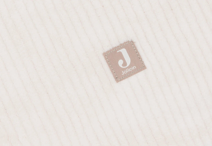 Jollein opbergzak Cloudy Rib Oatmeal voor box met knoopsluiting