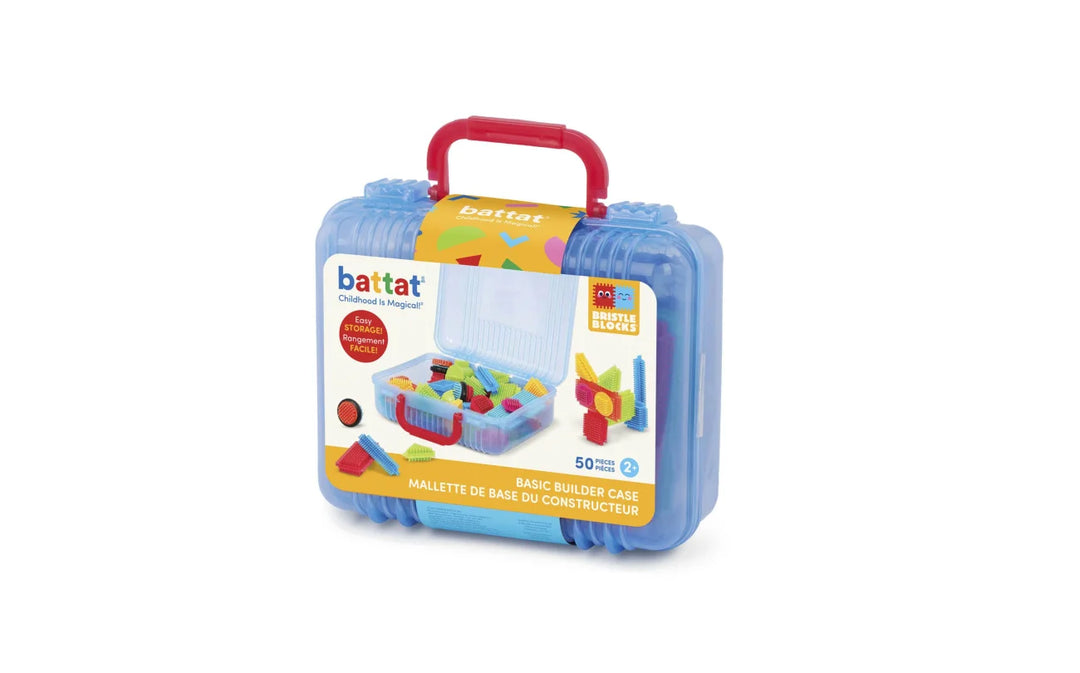 Bristle - Blokken met Borstelharen (50 stuks) | Bouwspeelgoed