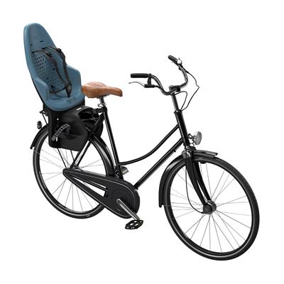 Thule Yepp 2 Maxi Rack Mount - Aegean Blue, comfortabel en veilig kinderfietszitje voor achterop de fiets