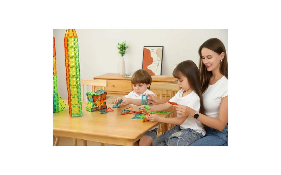 Geomag - Magnetische Tegels Gems | 16 stuks