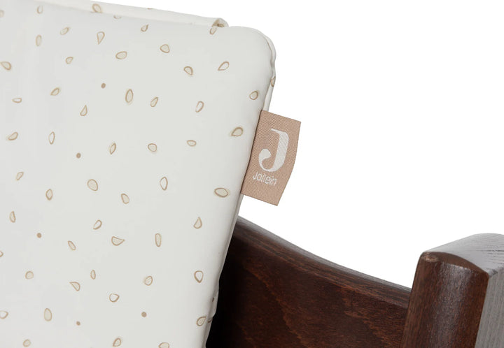 Jollein stoelverkleiner Leafy Dreams ivory met blaadjesprint