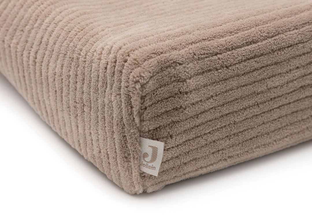 Jollein hoes waskussen Cloudy Rib Milky Coffee 50x70cm