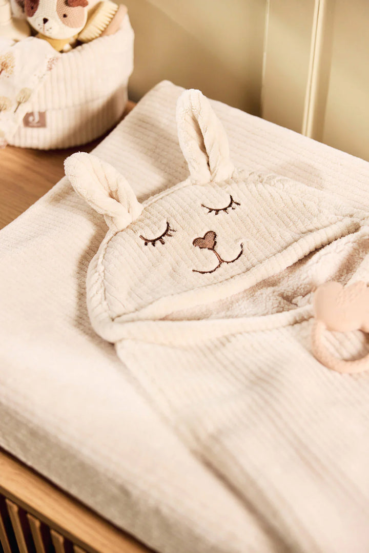 Jollein hoes waskussen Cloudy Rib Oatmeal 50x70cm