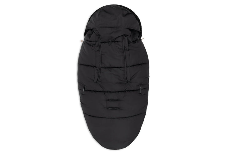 Jollein - Voetenzak Buggy / Kinderwagen Embossed | Nearly Black