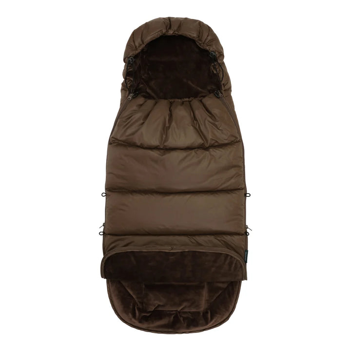 Kong Walther - Voetenzak Puffer | Chocolate Brown
