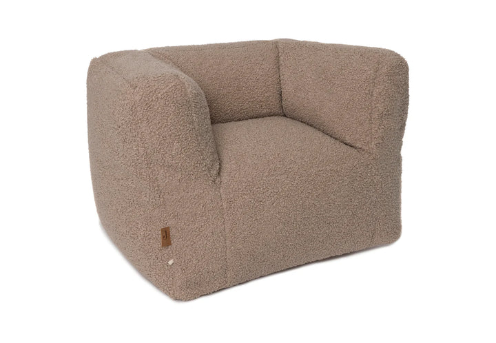 Kinderfauteuil Jollein Teddy in zandkleur Warm Sand