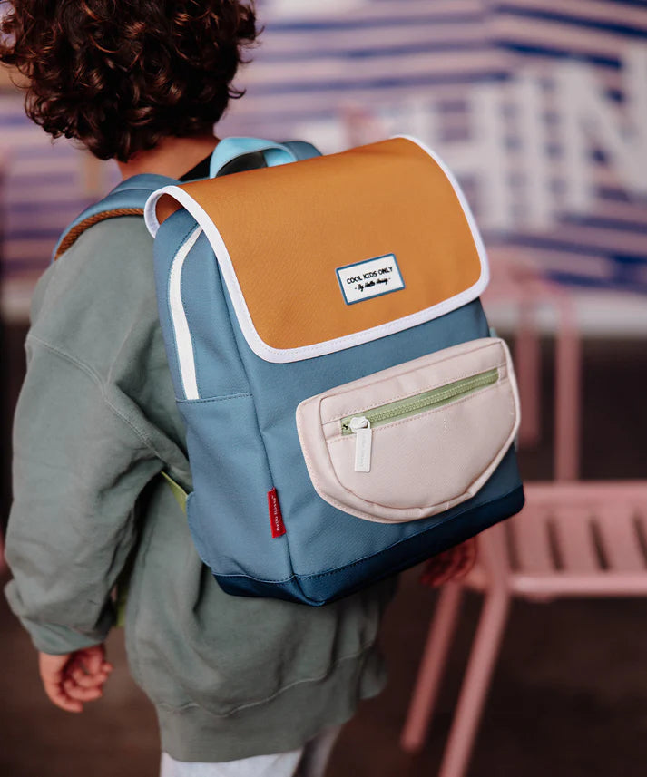 Hello Hossy Mini rugzak Sam met kleurrijke details en verstelbare banden