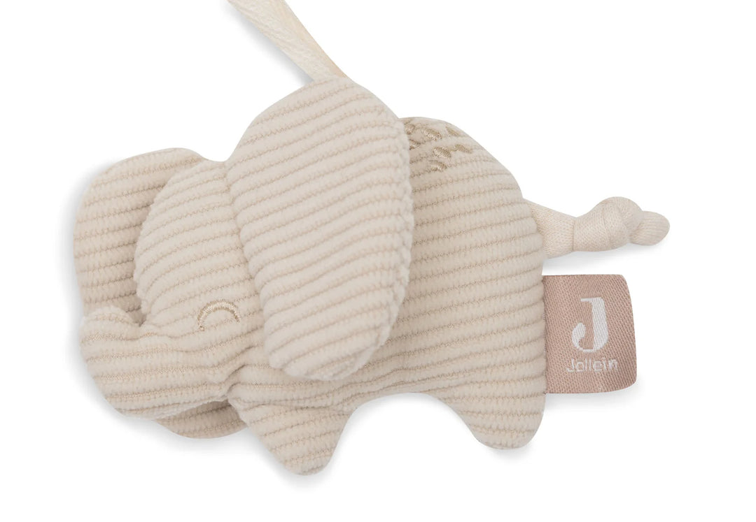 Jollein wagenspanner Elephant Tales met drie olifantjes
