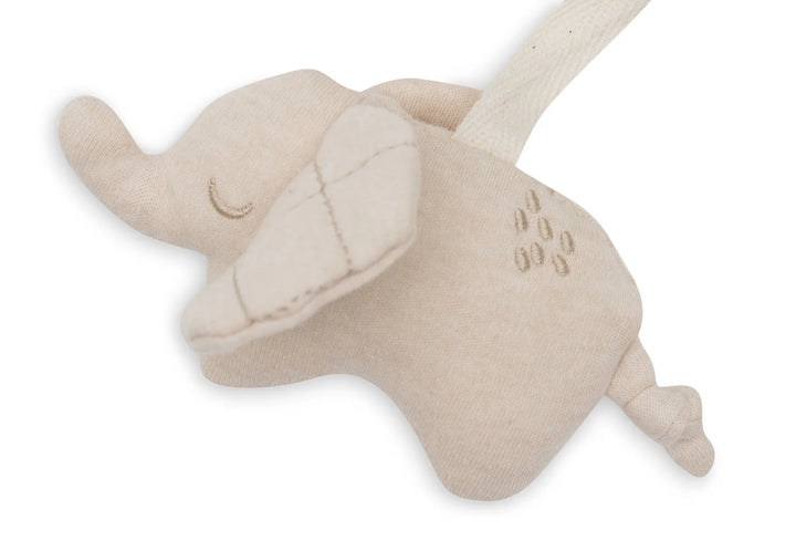 Jollein wagenspanner Elephant Tales met drie olifantjes