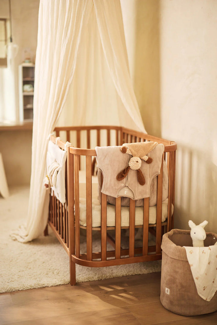 Jollein slaapzak Winter Velvet 70cm in Milky Coffee