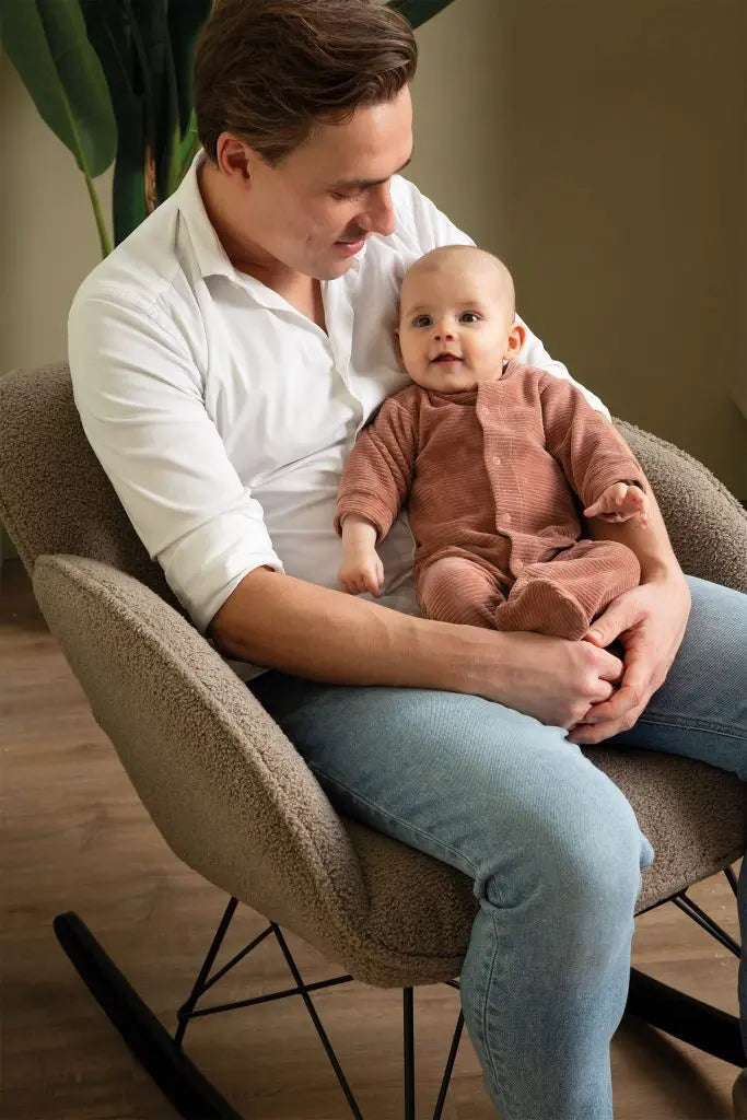 Witlof For Kids - Kruippakje Rib Dusty Pink