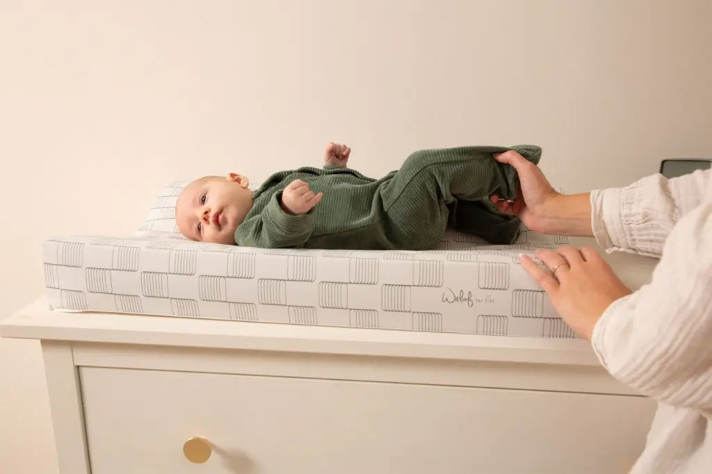 Witlof For Kids - Kruippakje Rib Forest Green