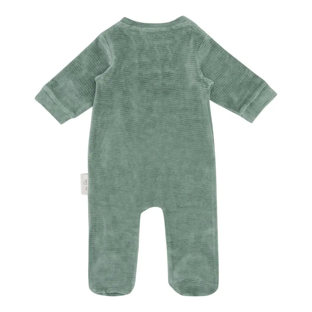 Witlof For Kids - Kruippakje Rib Forest Green