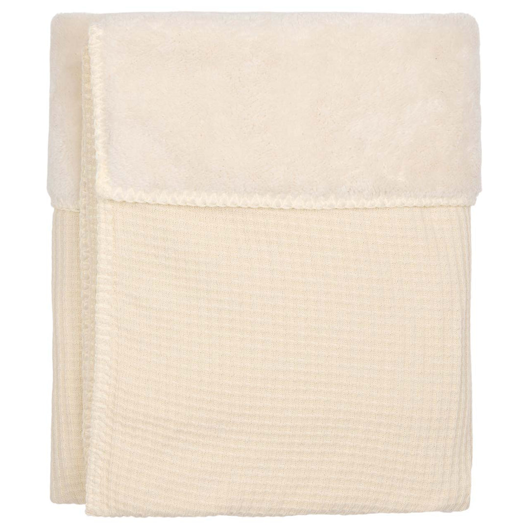 Koeka - Wiegdeken Teddy Malaga 75 x 100 cm | Warm White