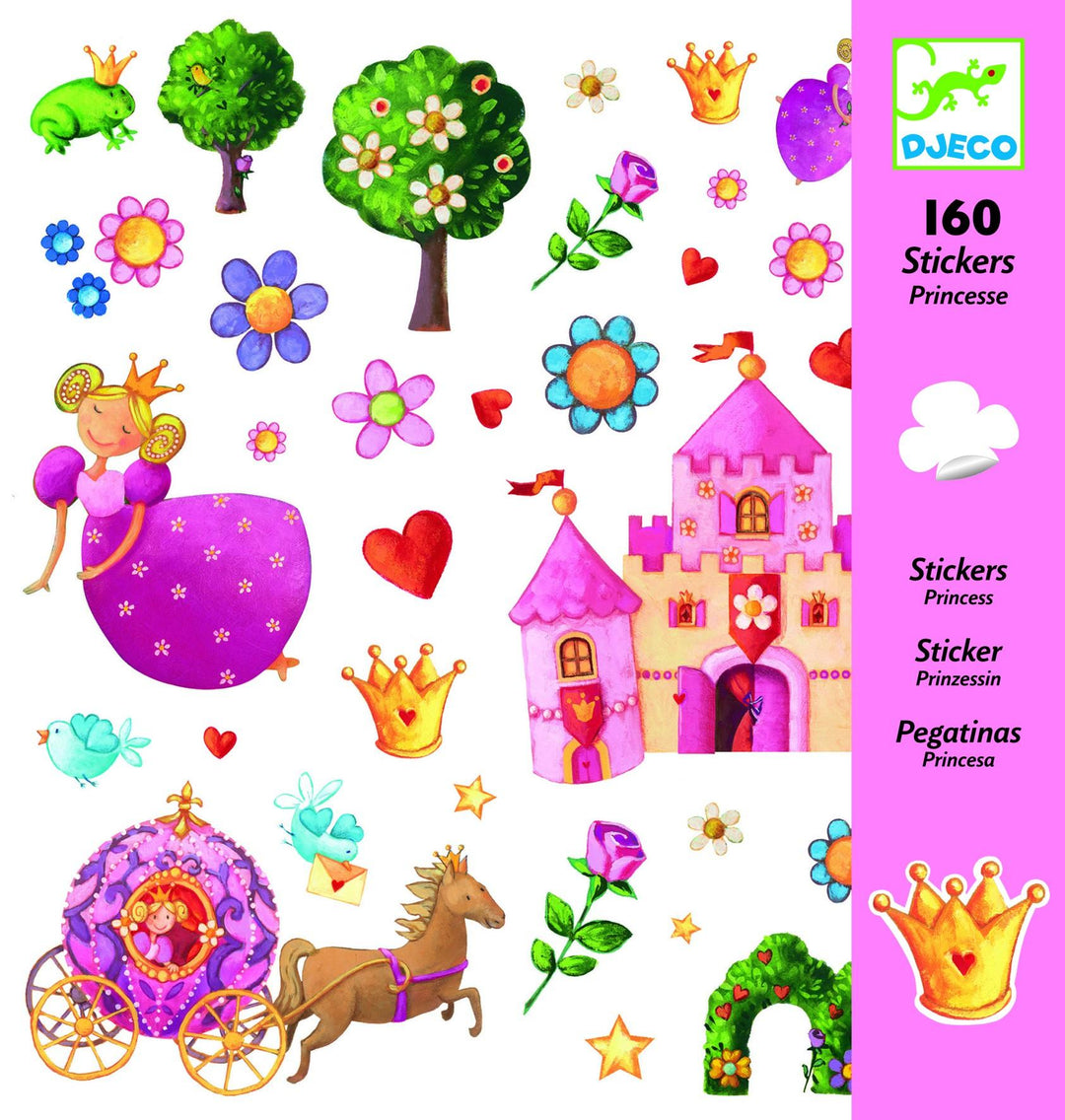 Stickers Prinses Marguerite (160 stuks)