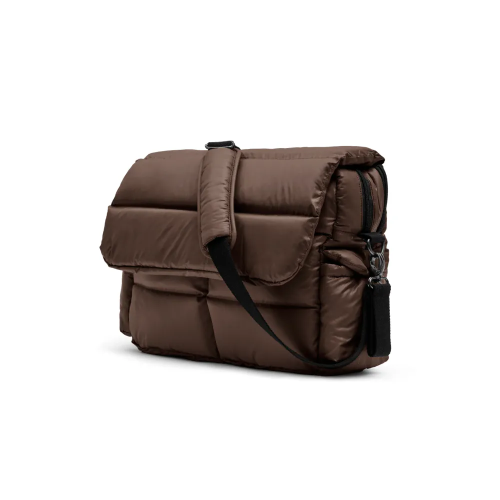 Kong Walther - Verzorgingstas Puffer | Chocolate Brown