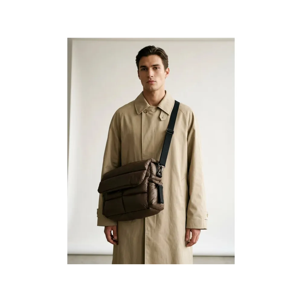 Kong Walther - Verzorgingstas Puffer | Chocolate Brown