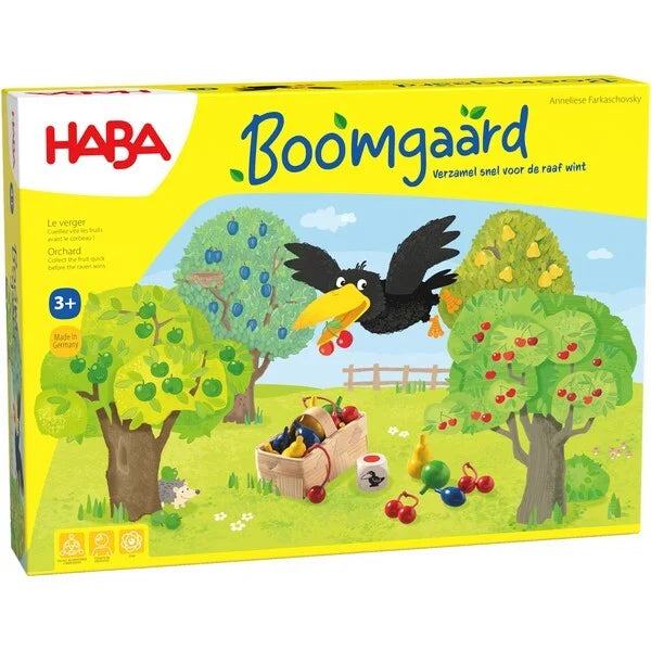 Haba - Spel Boomgaard | Coöperatief Verzamelspel voor Kinderen