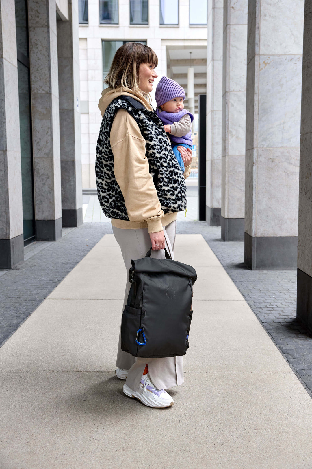 Lässig - Rugzak Gre Rolltop Outdoor | Black