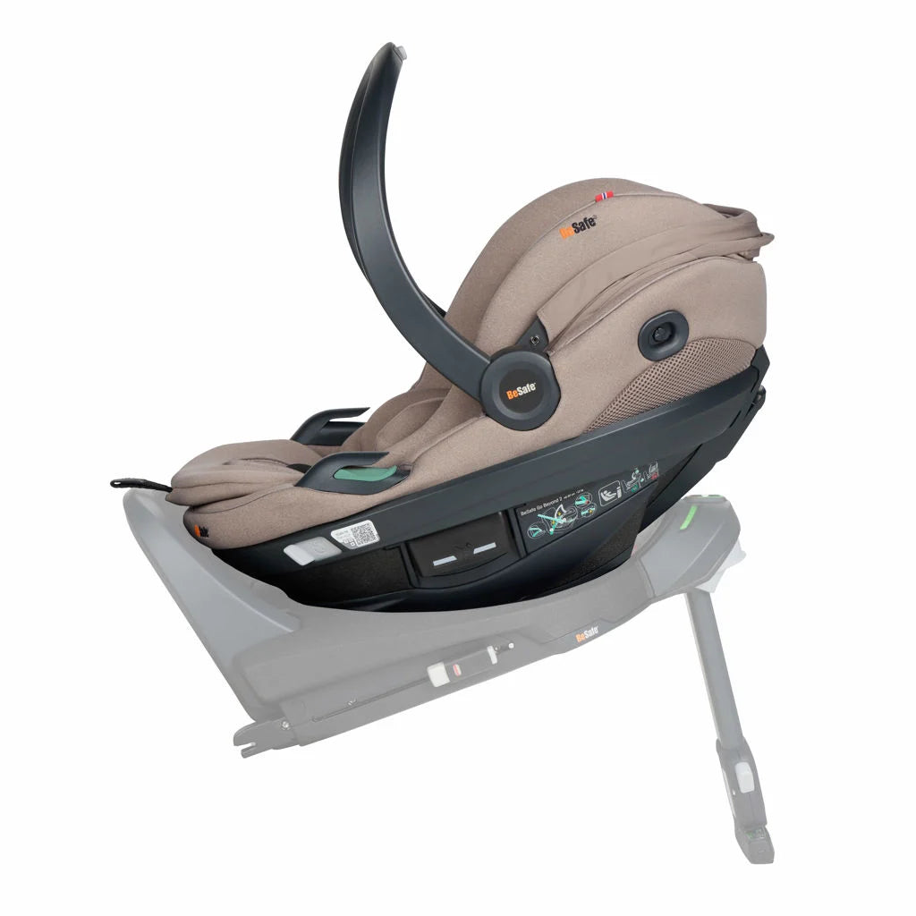 Besafe - Autostoel Go Beyond 2 Groep 0+ | Dark Sand Soft Breeze
