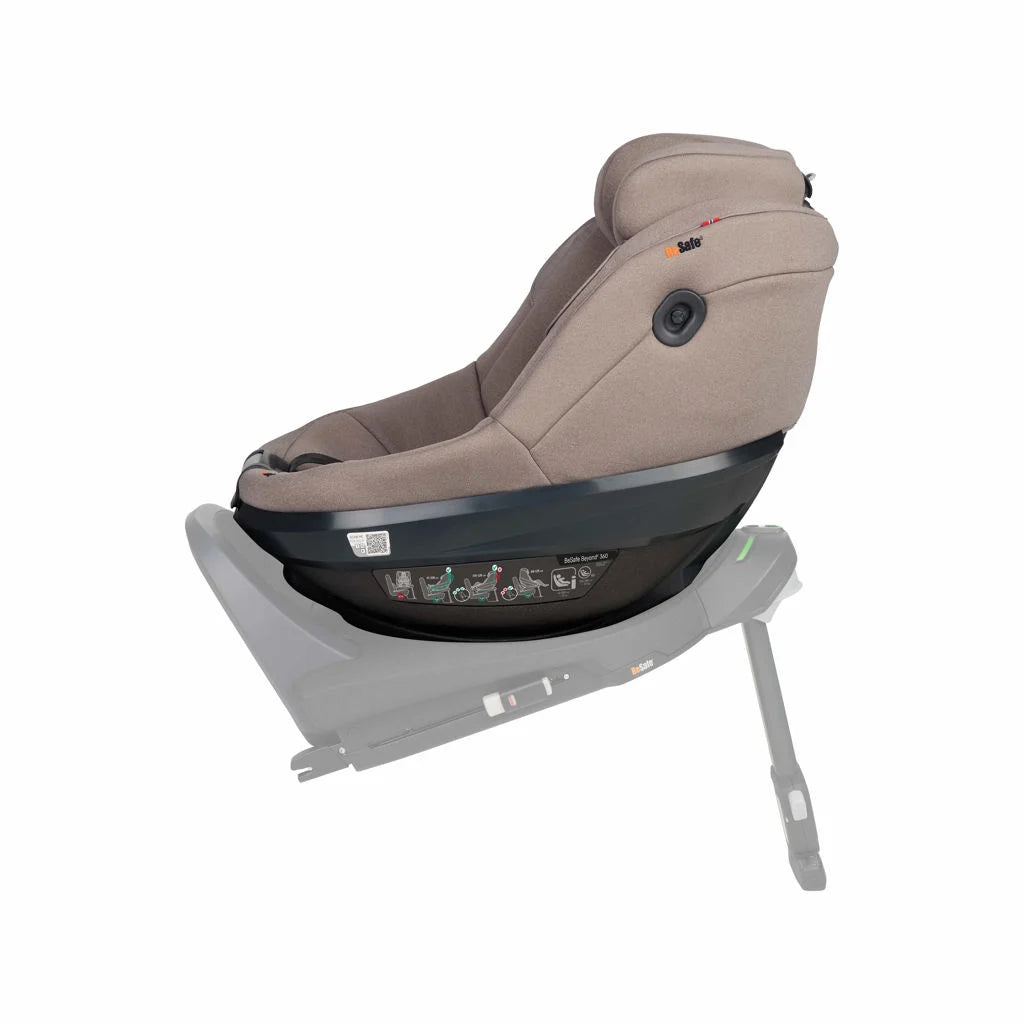 Besafe - Autostoel Beyond 2 360 Groep 1-2 | Dark Sand Soft Breeze