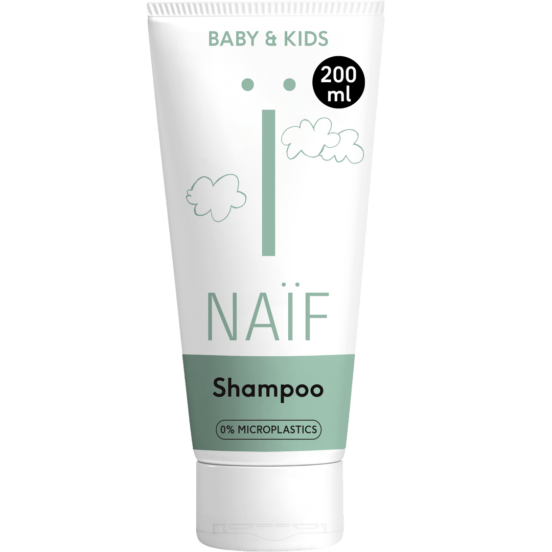 Naïf milde babyshampoo 200ml met natuurlijke reinigers en allergenenvrije geur