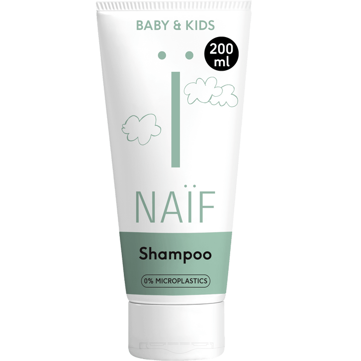Naïf milde babyshampoo 200ml met natuurlijke reinigers en allergenenvrije geur