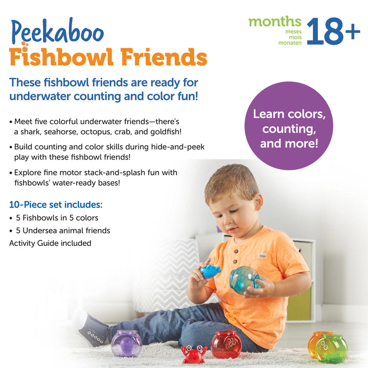 Learning Resources - Peekaboo Fishbowl Friends